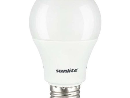 Sunlite LED A19 Light Bulb 9w E26 Medium Base Dimmable 5000K - Super White Online now