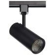 Satco 20w LED Commercial Track Head Black Cylinder 36 Degree Beam Angle 120v Hot on Sale