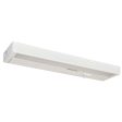 Nuvo 9w 14-in LED White Linkable Under Cabinet Task Light CCT Selectable 120v For Sale