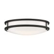 Nuvo Glamour LED 13-in Flush Mount Fixture Black Finish CCT Selectable Online Hot Sale