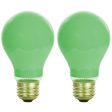 SUNLITE 40w A19 120v Dimmable Green E26 Medium Base Incandescent Bulb Discount