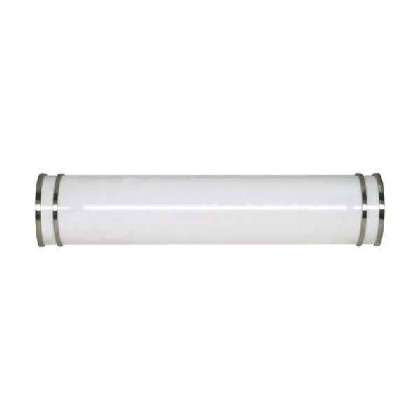 Nuvo Glamour LED 25-in Vanity Fixture Brushed Nickel Finish CCT Selectable Online now