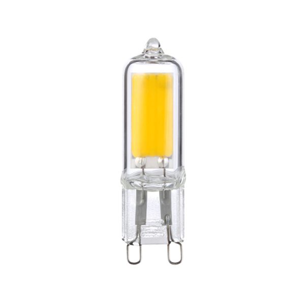 BulbAmerica 4W G9 Base Dimmable 370Lm 120V 3000K White LED For Sale