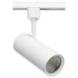 Satco 20w LED Commercial Track Head White Cylinder 24 Degree Beam Angle 120v Online