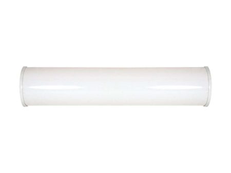 Nuvo Crispo LED 25-in 26w 120v Vanity Fixture White Finish CCT Selectable Cheap