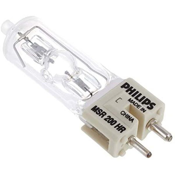 PHILIPS MSR 200 HR 70v T8 Specialty-Arc-Lamps GZY9.5 Hot Restrike HID Light Bulb For Discount