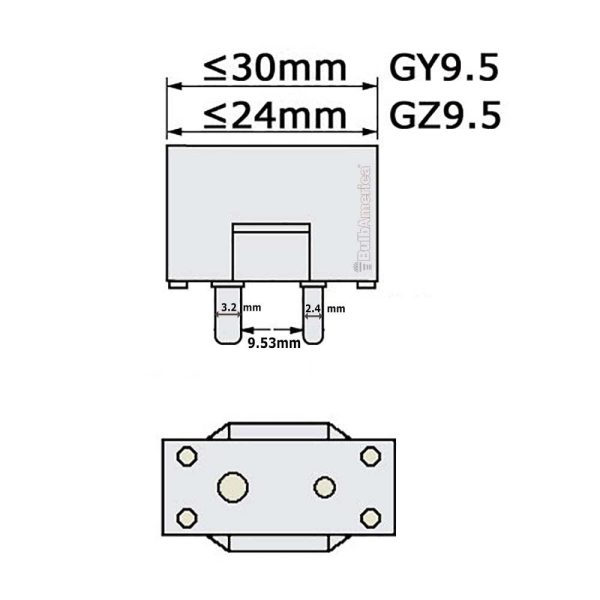 OSRAM 54835 - DYS-5 600W 125V BHC DYS DYV-5 Halogen Bulb Cheap