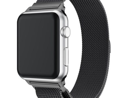 Apple Watch 38mm unique stainless steel watch band - Black Online Hot Sale