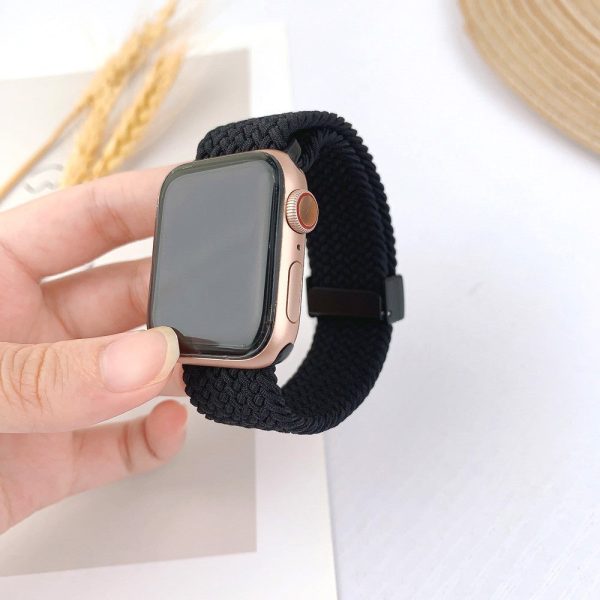 Apple Watch 49mm   45mm   44mm   42mm Watch Bracelet - Black Hot on Sale