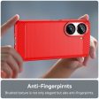 Carbon Flex case - ASUS Zenfone 10 - Red Hot on Sale