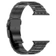 Apple Watch 49mm   45mm   44mm   42mm Titanium Steel Watch Band - Black Fashion