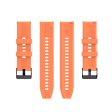 22mm Universal silicone watch strap - Orange Online