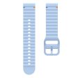 22mm Silicone Band Xiaomi Watch S4 Sport   Redmi Watch 5 Active Wave Design Watch Strap - Baby Blue Online Hot Sale