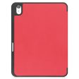 iPad 10.9 (2022) tri-fold leather case - Red For Discount