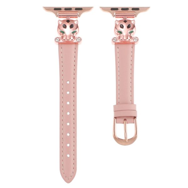 Apple Watch Series 49mm - 45mm - 44mm - 42mm Watch Band - Rose Gold   Pink Sale