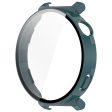 Huawei Watch GT 5 Pro 42mm Bump Resistant Cover Watch Frame Case with Tempered Glass Screen Film - Green Online now