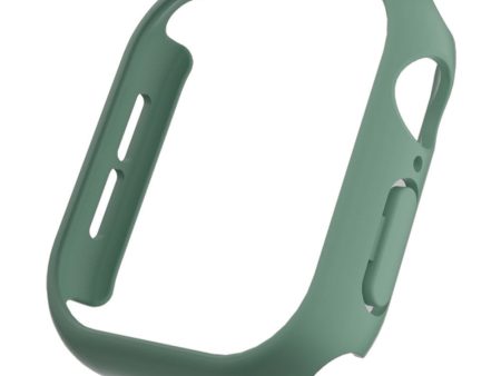 Apple Watch Series 10 46mm Case Matte Hollow Hard Bump Resistant Watch Protective Cover - Official Green on Sale