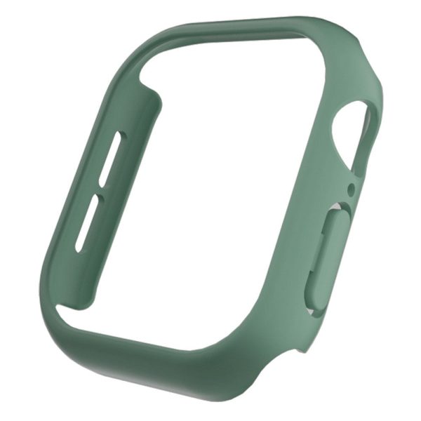 Apple Watch Series 10 46mm Case Matte Hollow Hard Bump Resistant Watch Protective Cover - Official Green on Sale