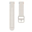 20mm Silicone Band Garminactive 5   Garmin vivoactive 5   Venu Sq Wave Design Watch Strap - Starlight on Sale