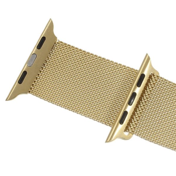 Apple Watch 38mm milanese stainless steel watchband - Champagne Gold Sale