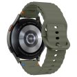 20mm Silicone Band Garminactive 5   Garmin vivoactive 5   Venu Sq Wave Design Watch Strap - Army Green Supply