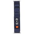 Apple Watch Series 41mm - 40mm - 38mm Nylon Watch Band - Blue on Sale