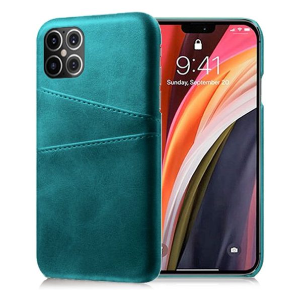 Dual Card case - iPhone 12 Pro Max - Cyan Supply