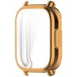 Xiaomi Redmi Watch 5 Lite Case Electroplating Soft Flexible Protective Watch Frame Cover - Rose Gold For Sale