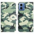 Wonderland Motorola Moto G24 flip case - Camouflage Cheap