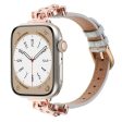 Apple Watch Series 41mm - 40mm - 38mm Watch Band Bamboo Textured - Rose Gold   Grey Online Sale