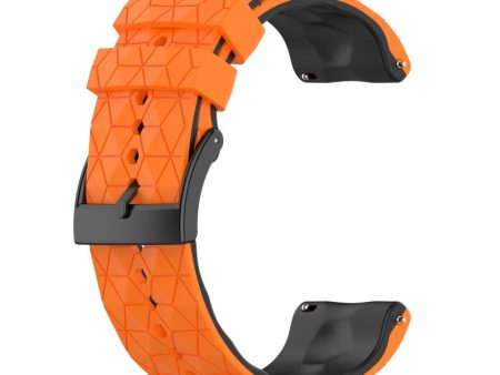 24mm silicone watch strap for Suunto - Orange Online Sale