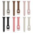 20mm Universal litchi texture genuine leather watch strap - Apricot For Cheap