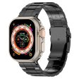 Apple Watch 49mm   45mm   44mm   42mm Titanium Steel Watch Band - Black Fashion