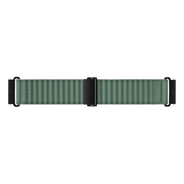 22mm Nylon Band for Huawei Watch 4   4 Pro   GT 4 46mm Wave Design Watch Strap - Army Green For Discount