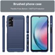 Carbon Flex case - Samsung Galaxy A25 - Blue Cheap