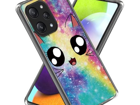 Deco Xiaomi Redmi 12 phone cover - Rainbow Cat Online Sale