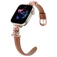 Apple Watch Series 49mm - 45mm - 44mm - 42mm Watch Band - Rose Gold   Brown Hot on Sale