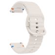 22mm Silicone Band Xiaomi Watch S4 Sport   Redmi Watch 5 Active Wave Design Watch Strap - Starlight For Cheap