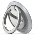 Universal magnetic rotatable phone ring holder - Silver For Cheap