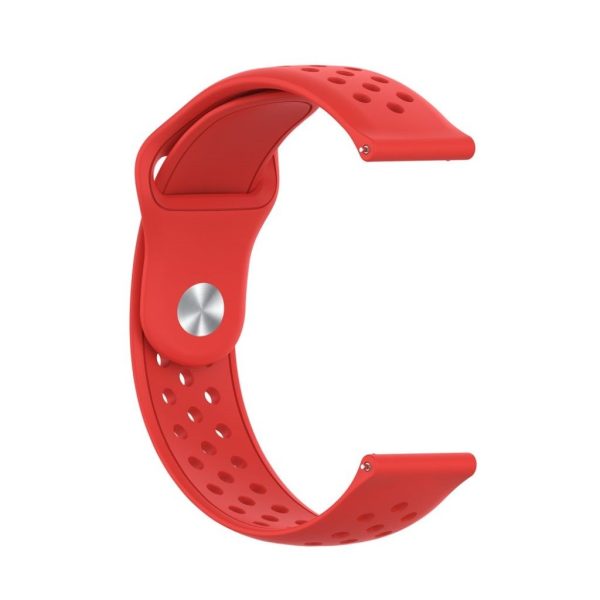 22mm Huawei Watch 2 Pro silicone watch band - Red Online Hot Sale