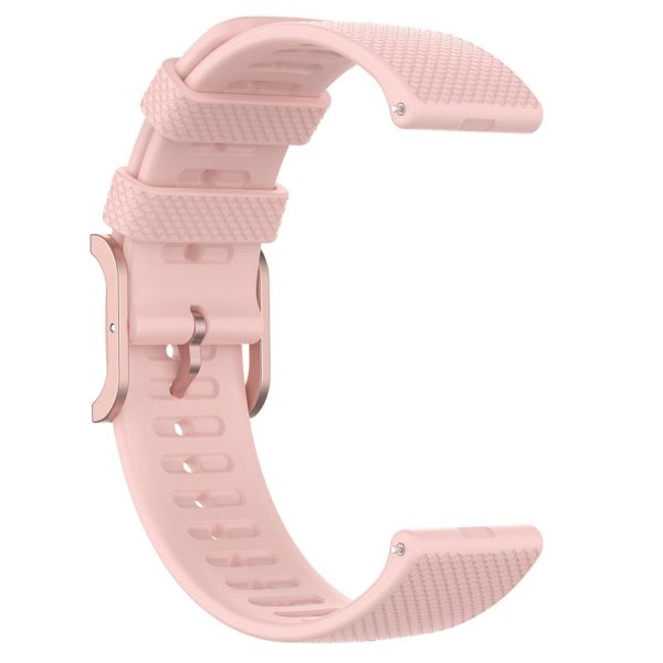 20mm Universal dots design silicone watch strap - Light Pink Online