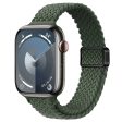 Apple Watch Ultra 2 Ultra 49mm     9 8 7 45mm     SE (2023) SE (2022) SE 6 5 4 44mm     3 2 1 42mm Watch Strap Braided Nylon Band - Dark Olive Green Hot on Sale