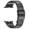 Apple Watch 49mm   45mm   44mm   42mm Titanium Steel Watch Band - Black Fashion