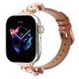 Apple Watch Series 49mm - 45mm - 44mm - 42mm Watch Band - Rose Gold   Brown Hot on Sale