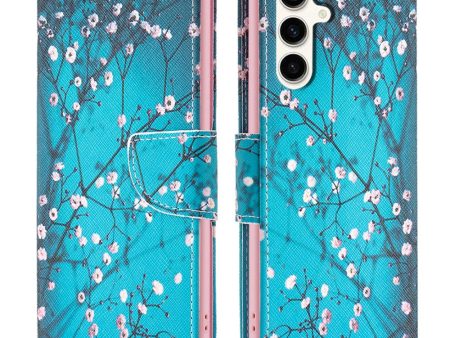 Wonderland Samsung Galaxy S23 FE flip case - Plum Blossom Hot on Sale