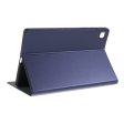 Samsung Galaxy Tab A7 10.4 (2022)   Tab A7 10.4 (2020) leather case - Dark Blue For Cheap