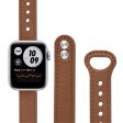 Apple Watch Series 8 (41mm) cowhide genuine leather watch strap - Brown Online