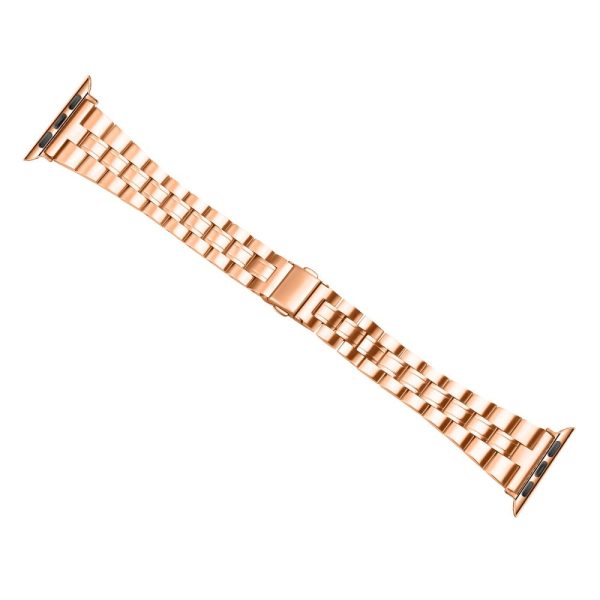 Apple Watch Series 41mm - 40mm - 38mm Watch Band Stainless Steel - Rose Gold For Discount