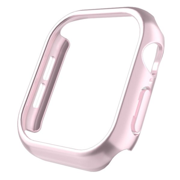 Apple Watch Series 10 46mm Case Matte Hollow Hard Bump Resistant Watch Protective Cover - S9 New Pink Fashion