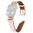 Apple Watch Series Universal 41mm 40mm 38mm Rose Gold Buckle Smart Watch Strap - Pink Discount